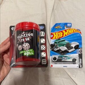 To Go Travel Dice Game - Red
